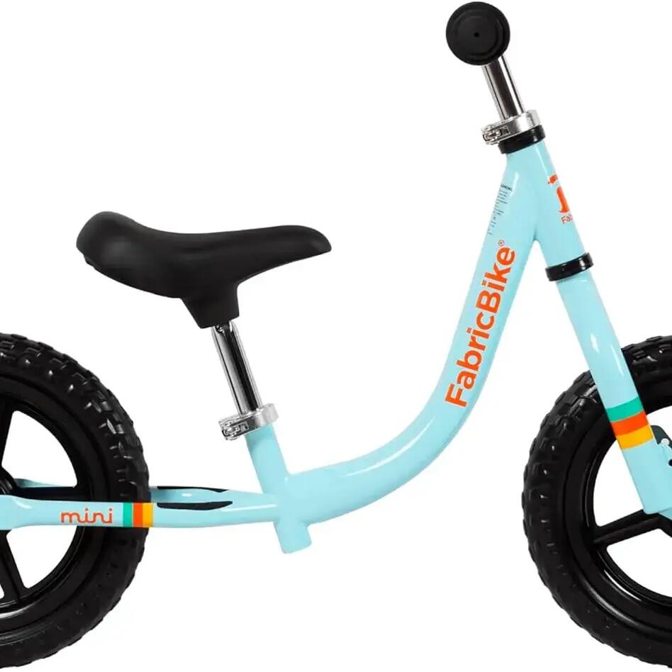 FABRICBIKE Mini - 12" balance bike for children, ages 2-5. Blue