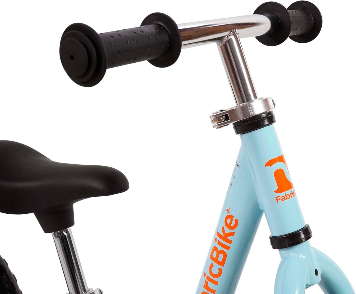 FABRICBIKE Mini - Bicicleta sem pedais de 12" para crianças, 2-5 anos. Blue 3/7