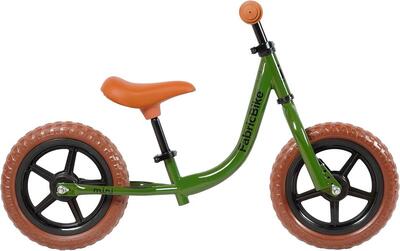 Fabricbike mini - pedaalvrije fiets 12" voor kinderen. 2-5 jaar. groen