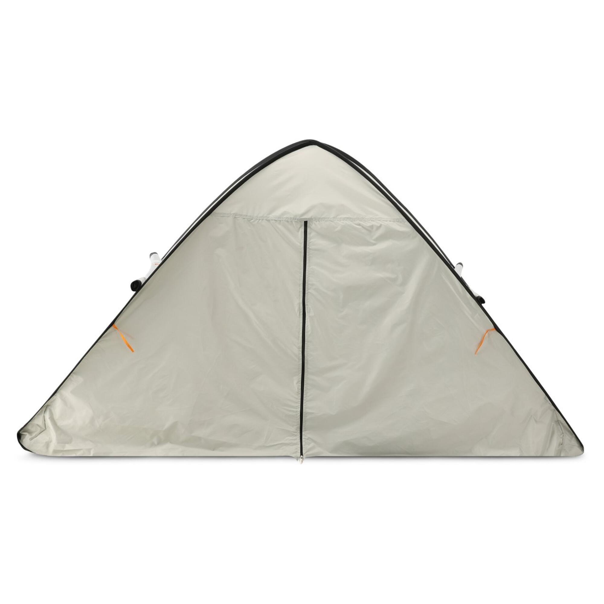 Cort de pat de lux cu plasă anti-țânțari - Pop-Up - 200x90 cm - Fildeș 4/5