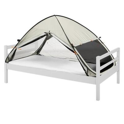 Luxe bedtent klamboe - pop up - 200x90cm - crème