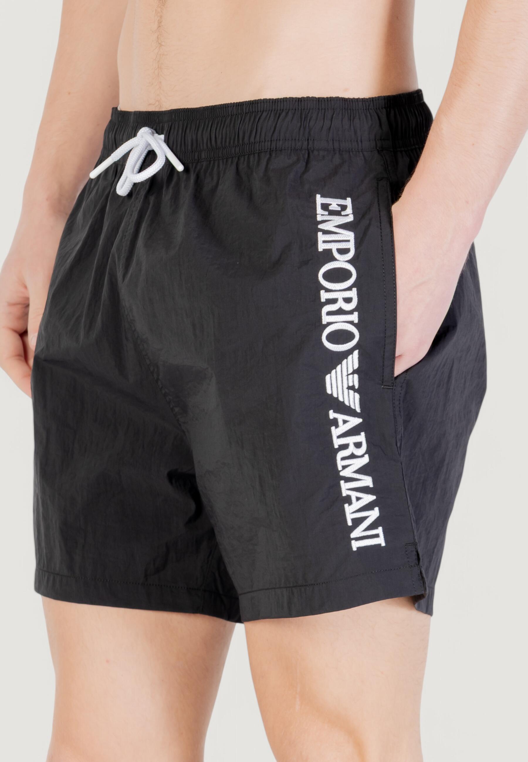 Costume boxer Uomo EM000583 AF12330 Nero 2/5
