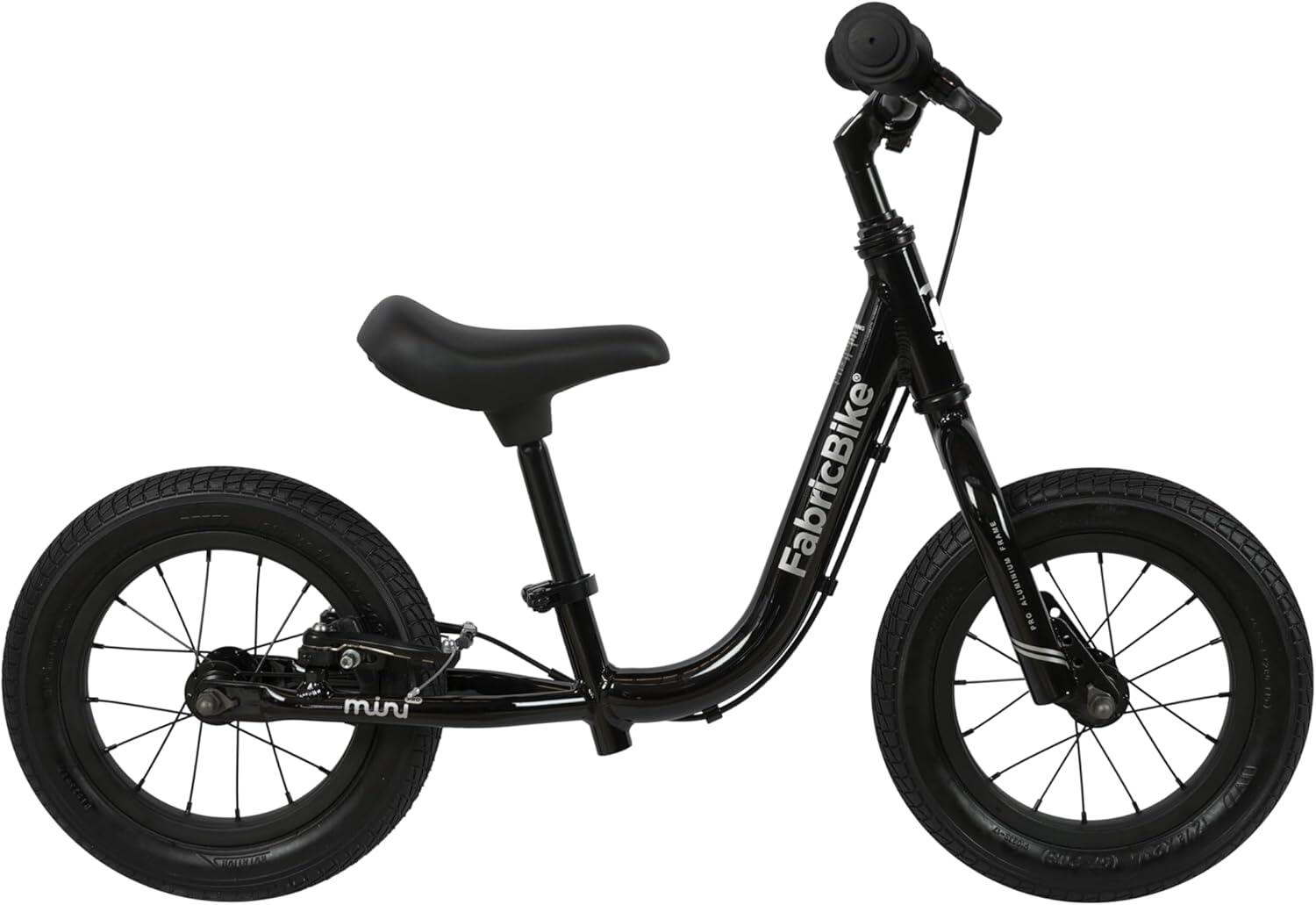 FABRICBIKE FABRICBIKE Mini PRO - Pedal Free Bike 12" für Kinder, 2-5 Jahre. Schwarz