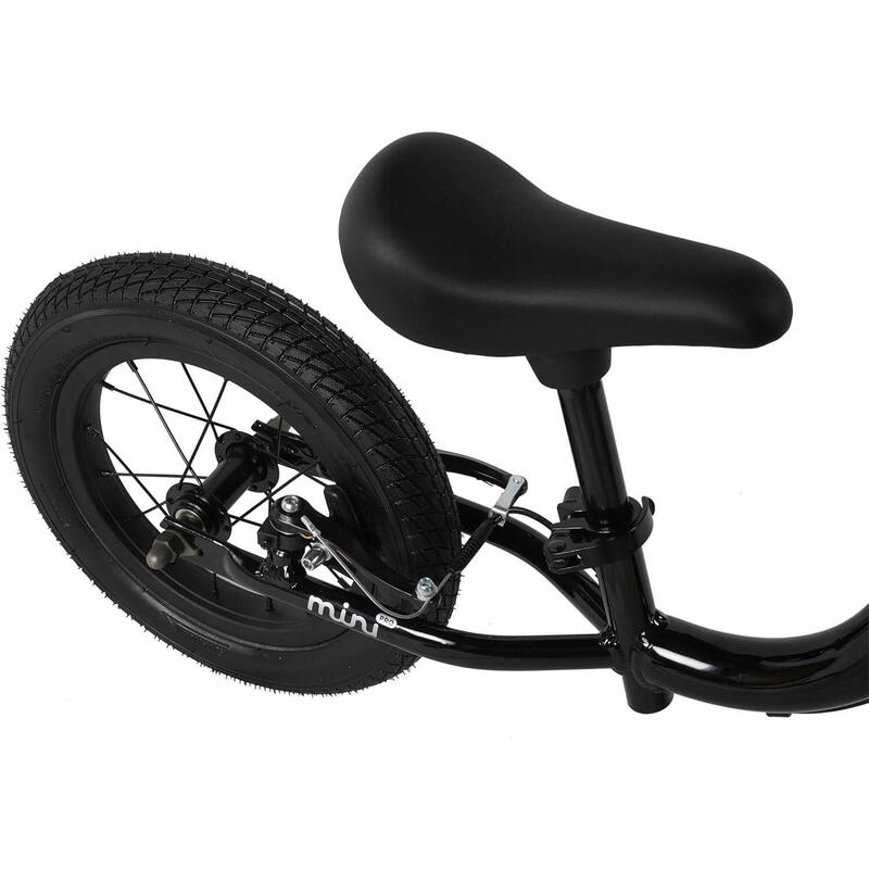 FABRICBIKE Mini PRO - bicicletă de echilibru de 12" pentru copii, 2-5 ani. Black