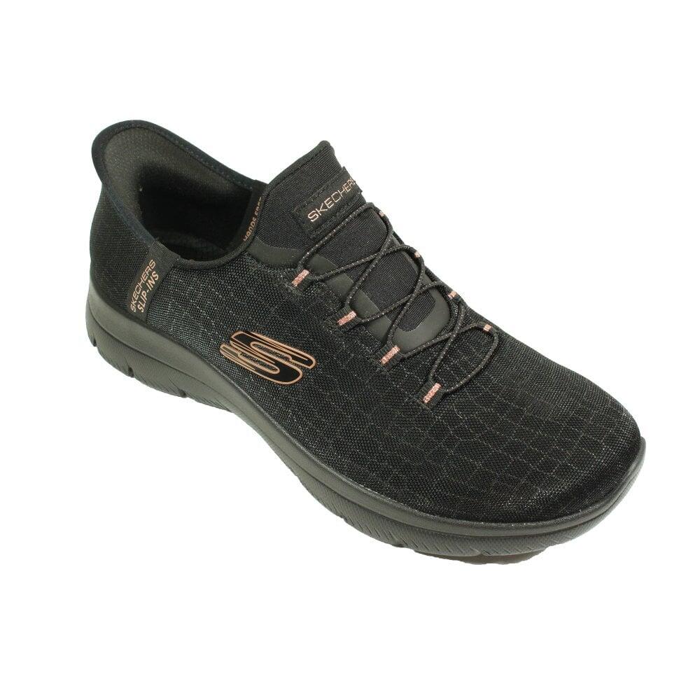 Sapatilhas Skechers Mulher Summits Classy Night em Preto 5/7