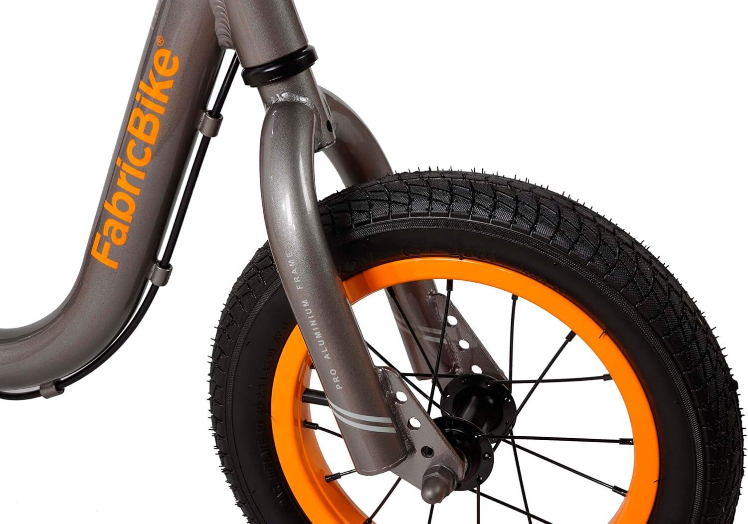 FABRICBIKE Mini PRO - Bicicletta senza pedali 12" per bambini, 2-5 anni. Grafite 5/6
