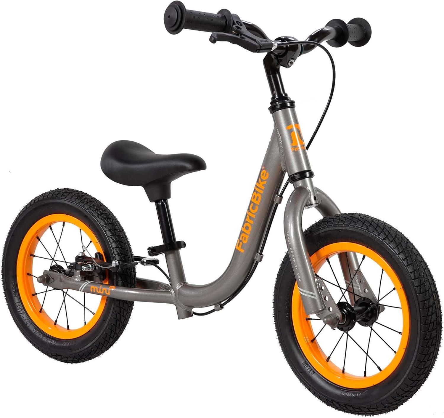 FABRICBIKE Mini PRO - Bicicletta senza pedali 12" per bambini, 2-5 anni. Grafite 2/6