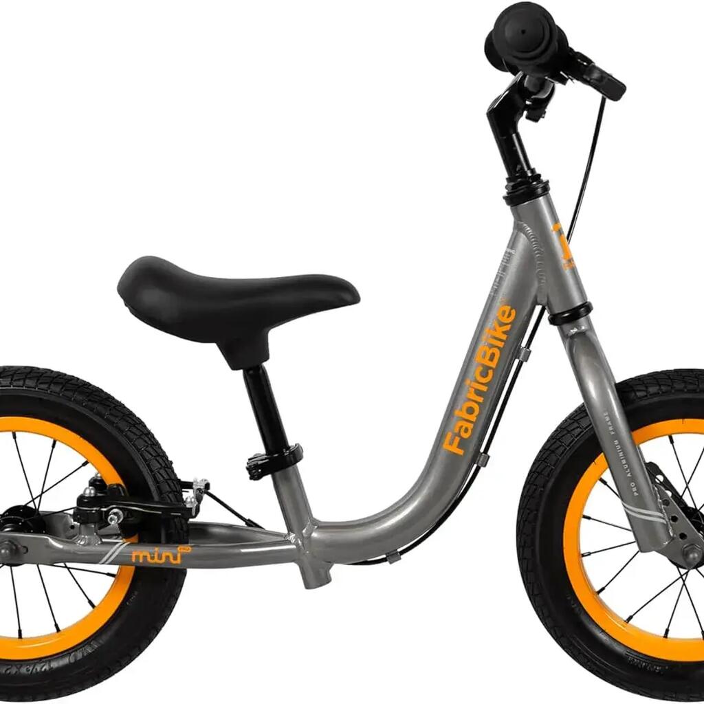 FABRICBIKE Mini PRO - 12" balance bike for children, 2-5 years old. Graphite