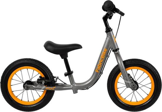 FABRICBIKE Mini PRO - Vélo sans pédale 12" pour enfants, 2-5 ans. Graphite