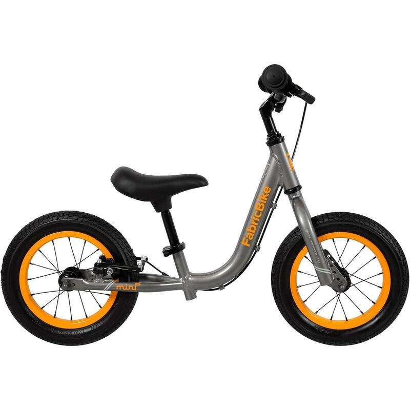 Mini PRO - bicicletă de echilibru de 12" pentru copii, 2-5 ani.  Graphite