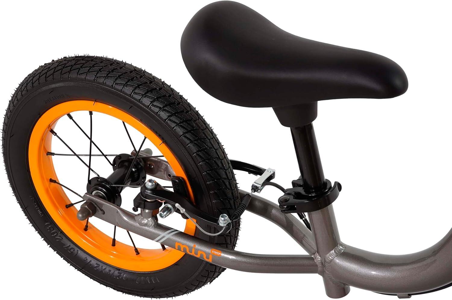 FABRICBIKE Mini PRO - Bicicletta senza pedali 12" per bambini, 2-5 anni. Grafite 4/6