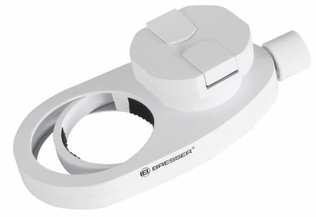 Adaptador universal de smartphones bresser para telemóveis