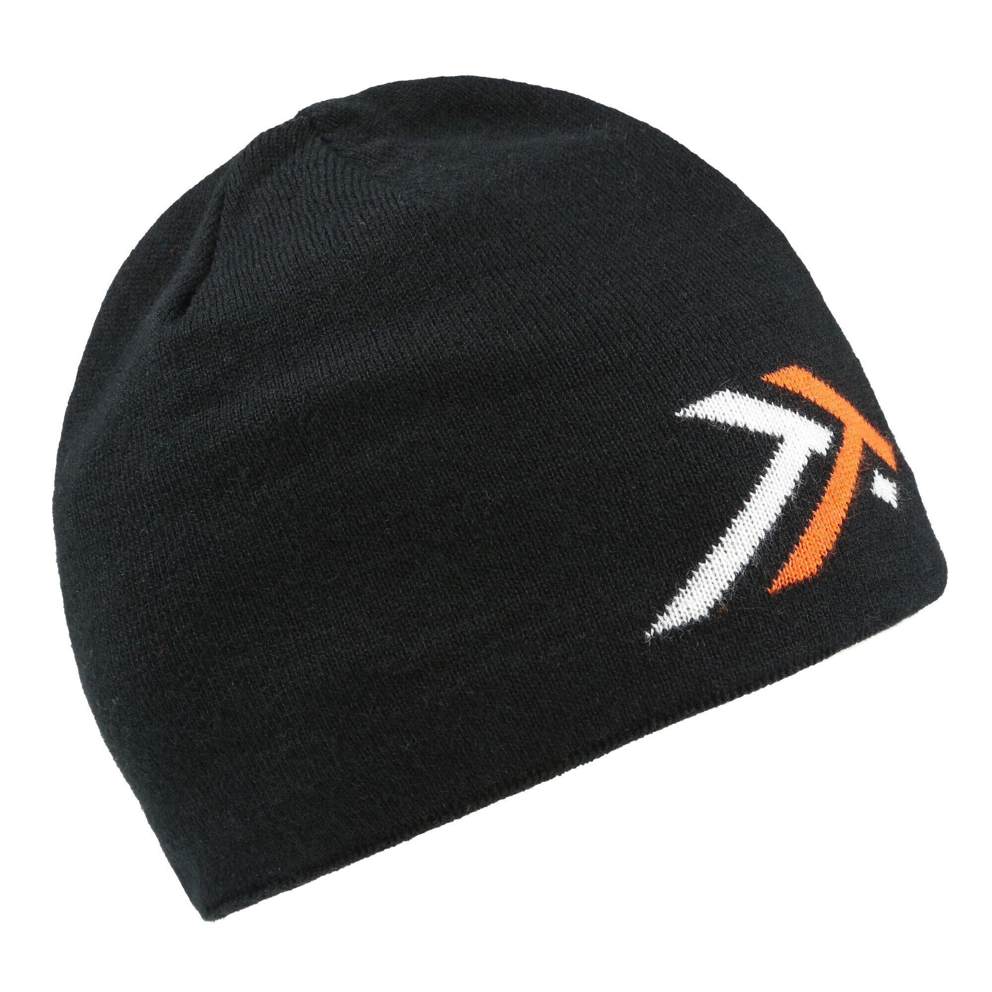REGATTA Mens Waterproof Beanie (Black/Magma Orange)