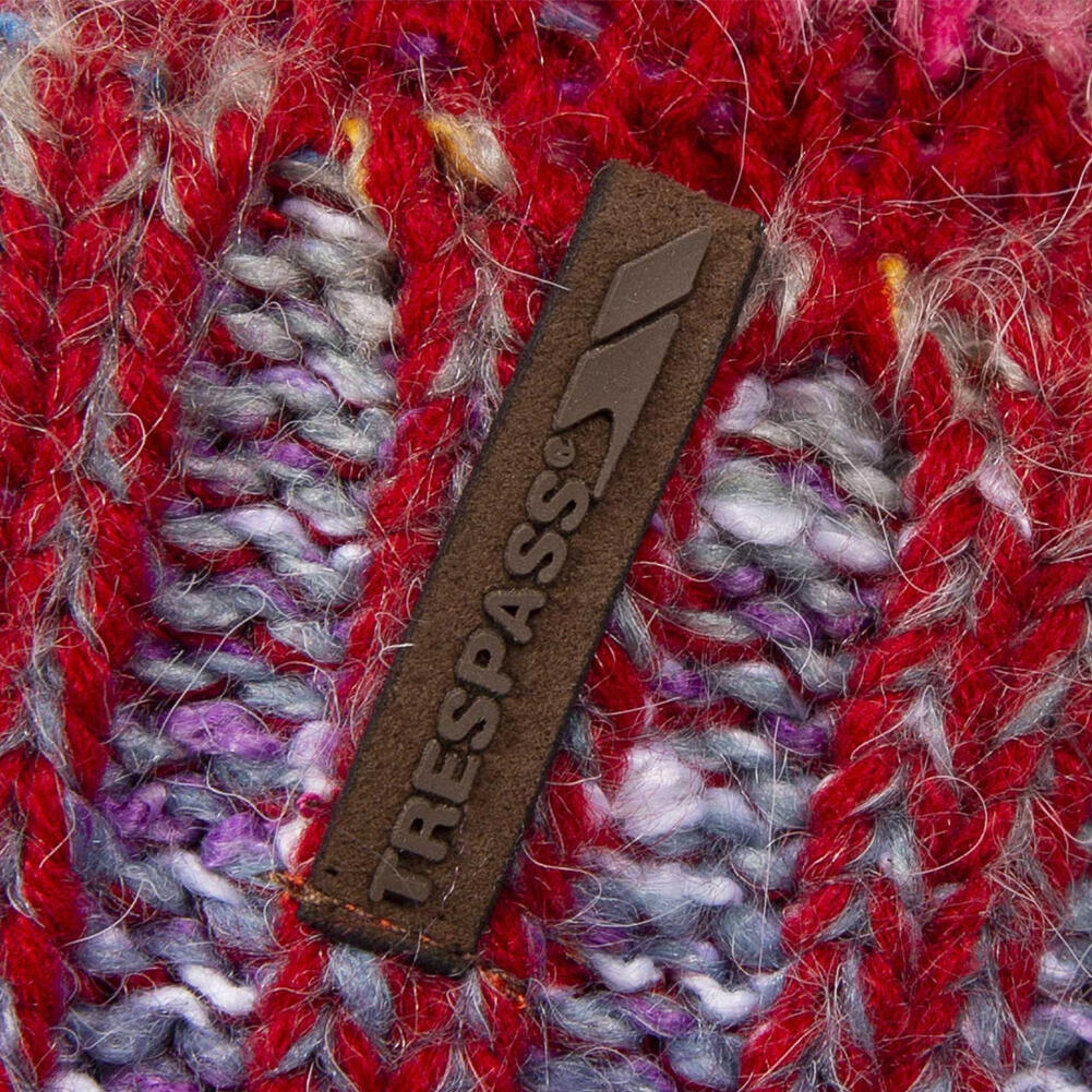 Cappello A Cuffia Donna Trespass Diandra Rosso 3/4