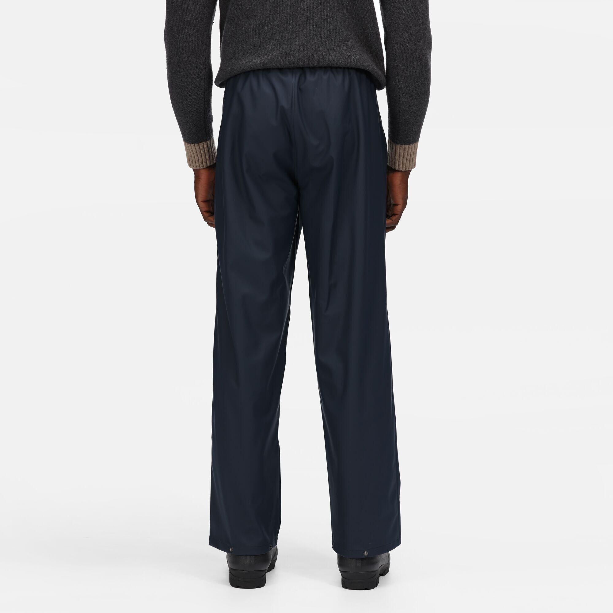 Mens Stormflex II Waterproof Over Trousers (Navy) 4/5