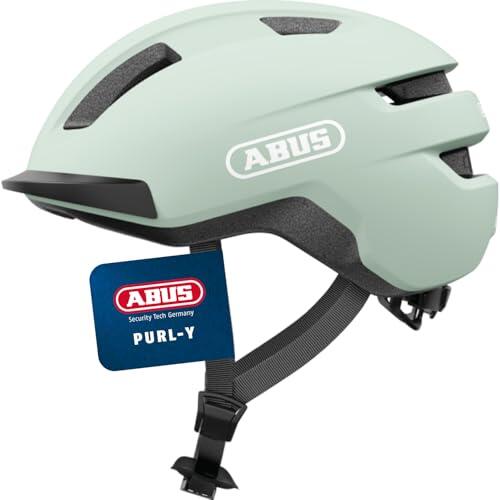 ABUS Purl-y Mint Green Urban Helmet L 57-61 cm – Safety for E-Bikes