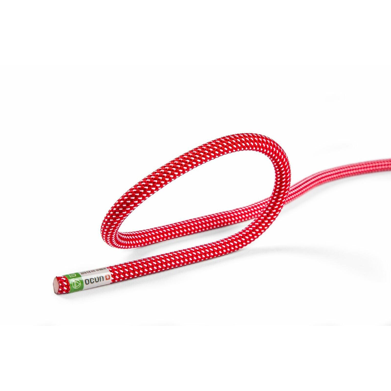 Ocun - Corde Ocun Spirit 9,5mm 60m - Corde D'Escalade - Blanc|rouge - 40 M - Decathlon