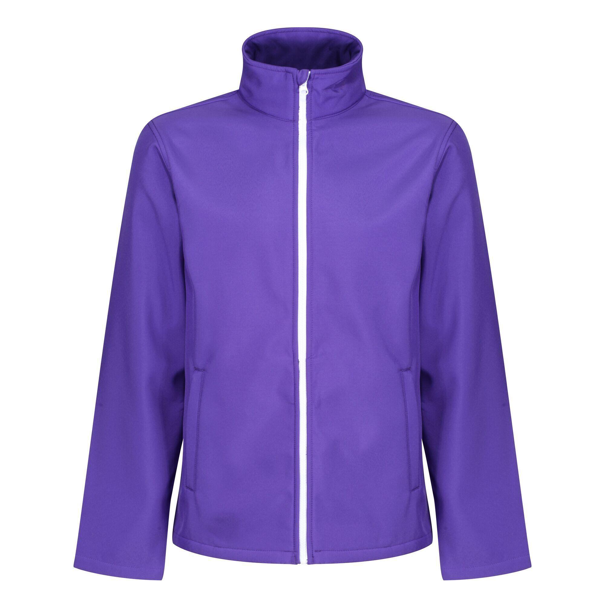 REGATTA Standout Mens Ablaze Printable Softshell Jacket (Vibrant Purple)