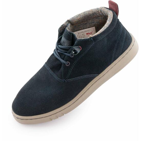 Woz Willy 202 Niebieskie Skórzane Buty Męskie Rozmiar 41