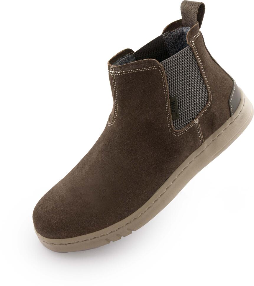Stylowe Buty Męskie Woz David 111 Taupe - Suede Rozmiar 43