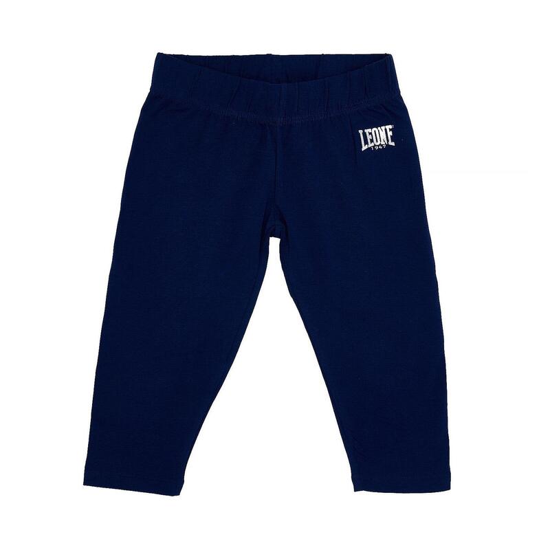 Leggings capri femininas em folha