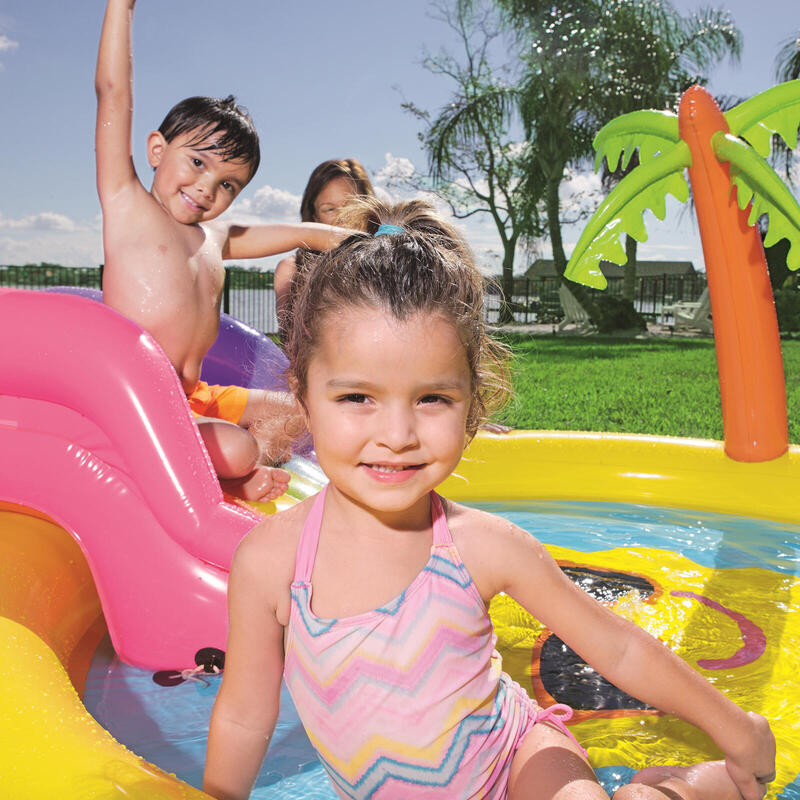 Piscina Insuflável para crianças Bestway Sunnyland Splash Play 237x201x104 cm