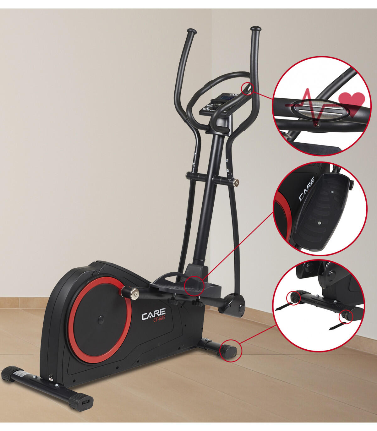 Vélo elliptique connecté - CE-685 5/6