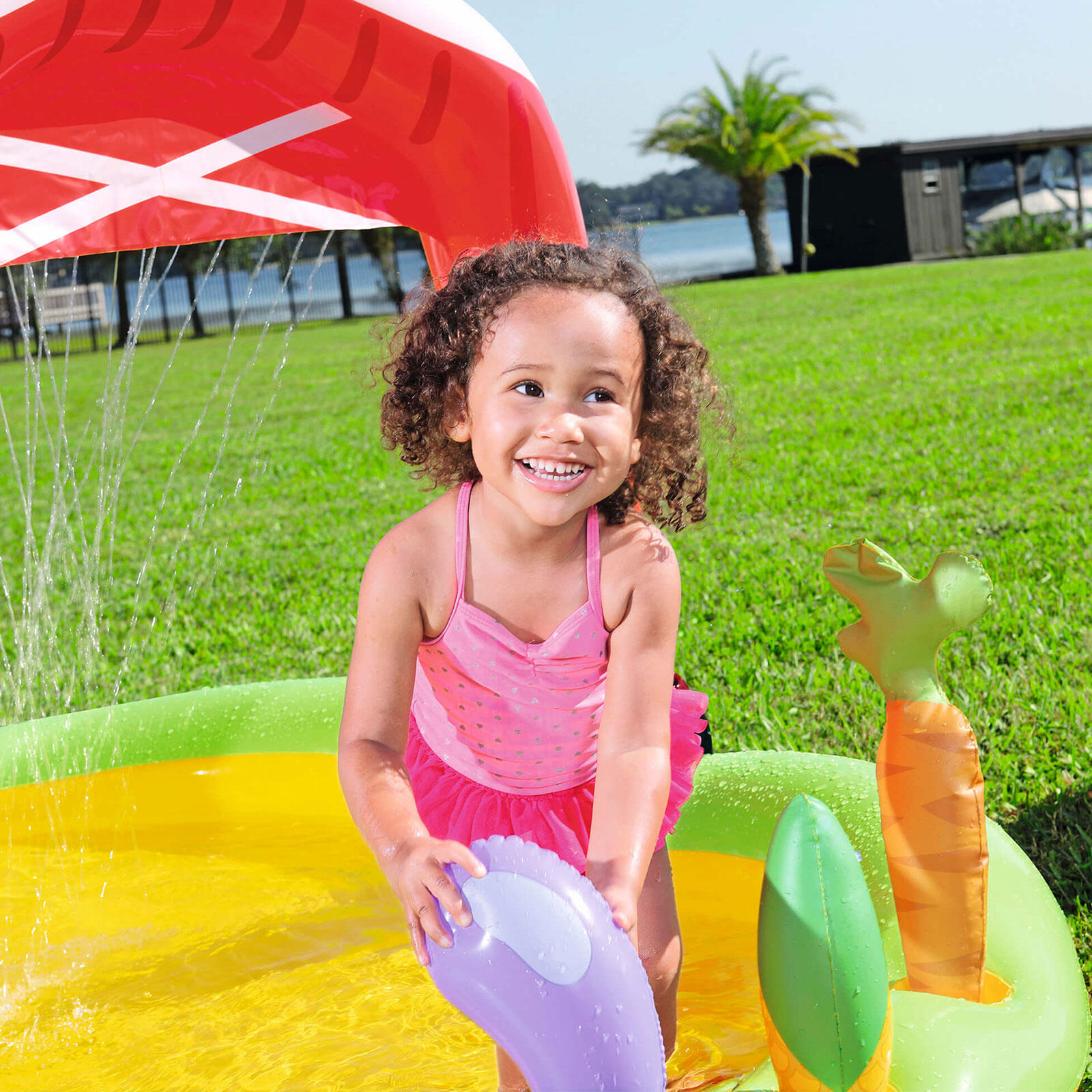 Piscina para bebés Bestway 175x147x102 cm Fast Farm Design 5/5