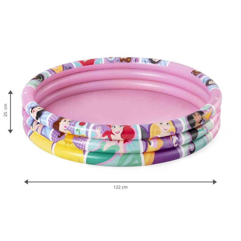Bestway piscina gonflabila disney princess 122x25 cm