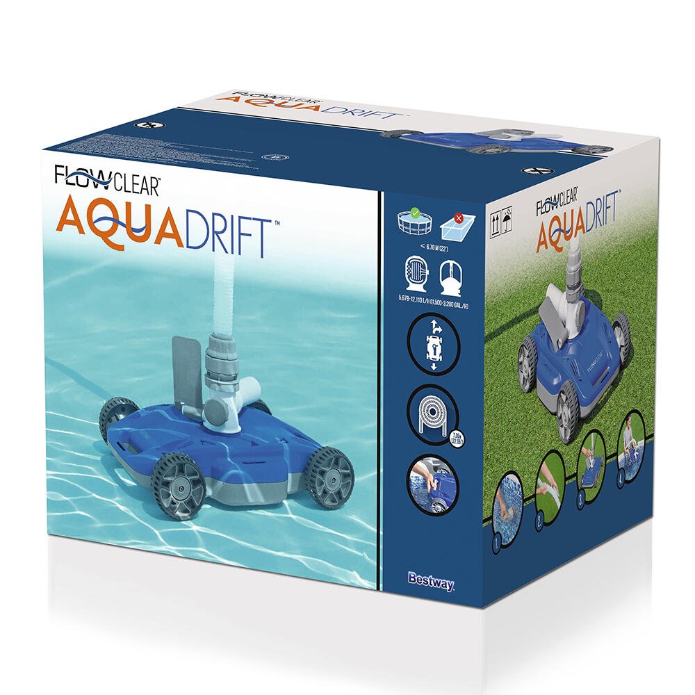 Aspiratore automatico per piscina AquaDr ift Flowclear 4/7