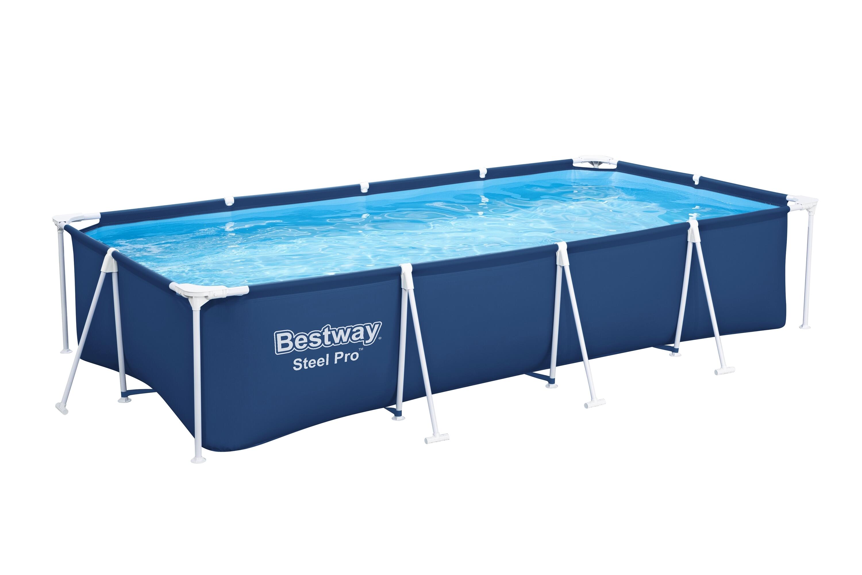 Piscina rígida Bestway 400x211 cm con depuradora 2/7