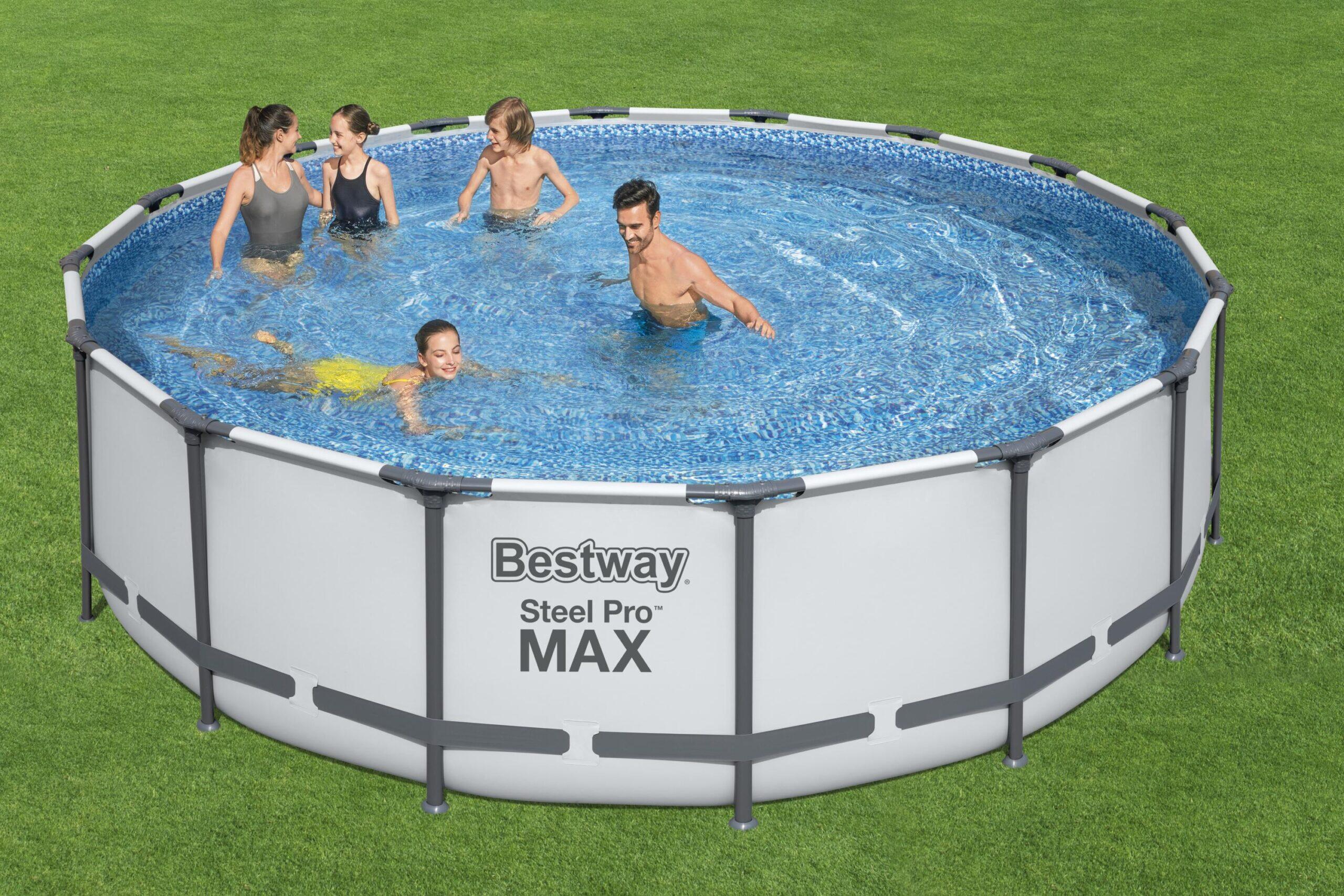 Basen Stelażowy Ogrodowy Okrągły Bestway Steel Pro Max 366x100 cm 2/7