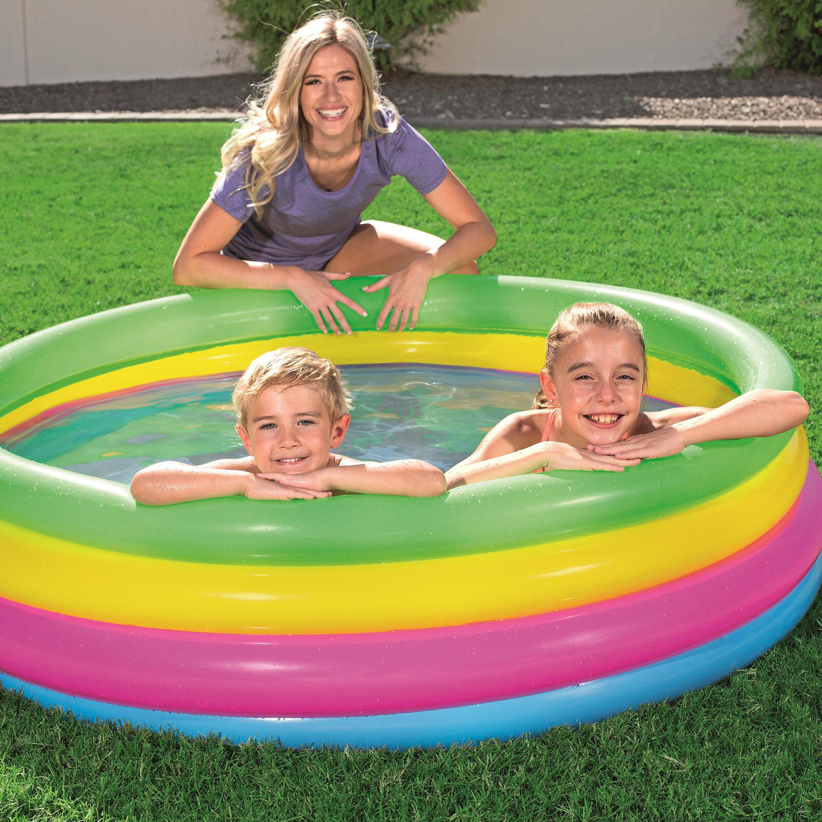 Piscina Inflável Infantil Bestway Play 157x46 cm 2/7