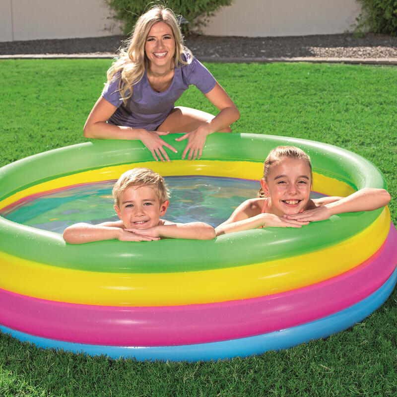 Piscina gonflabila curcubeu 157x46 cm Bestway 51117