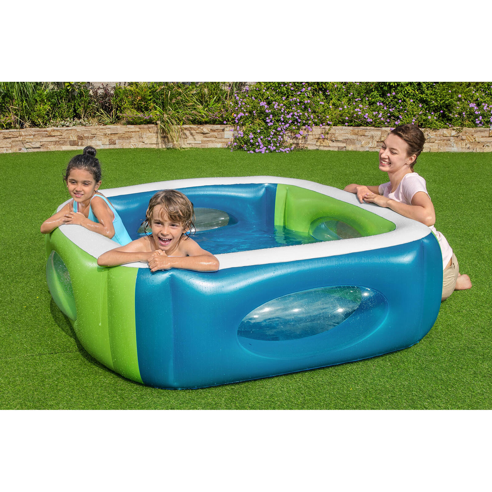 Inflatable Paddling Pool for Children Bestway Multicolour 3/7