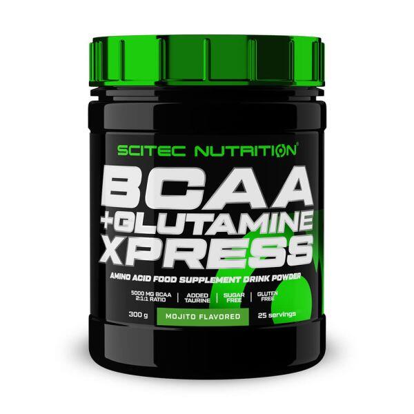Scitec Nutrition - Bcaa + Glutamine Xpress - 300g Mojito De Scitec Nutrition - Bcaa - Taille Unique - Decathlon
