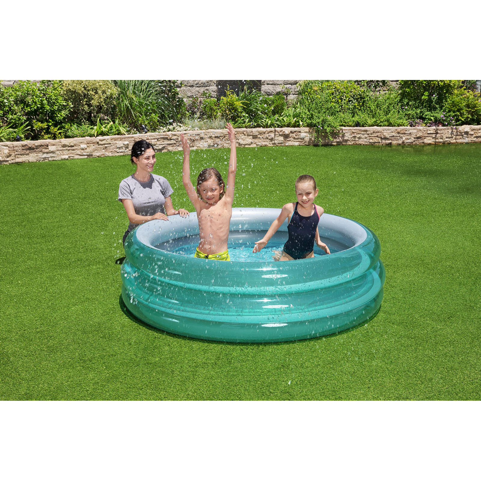 Piscina gonfiabile Bestway Big Metallic 2/8