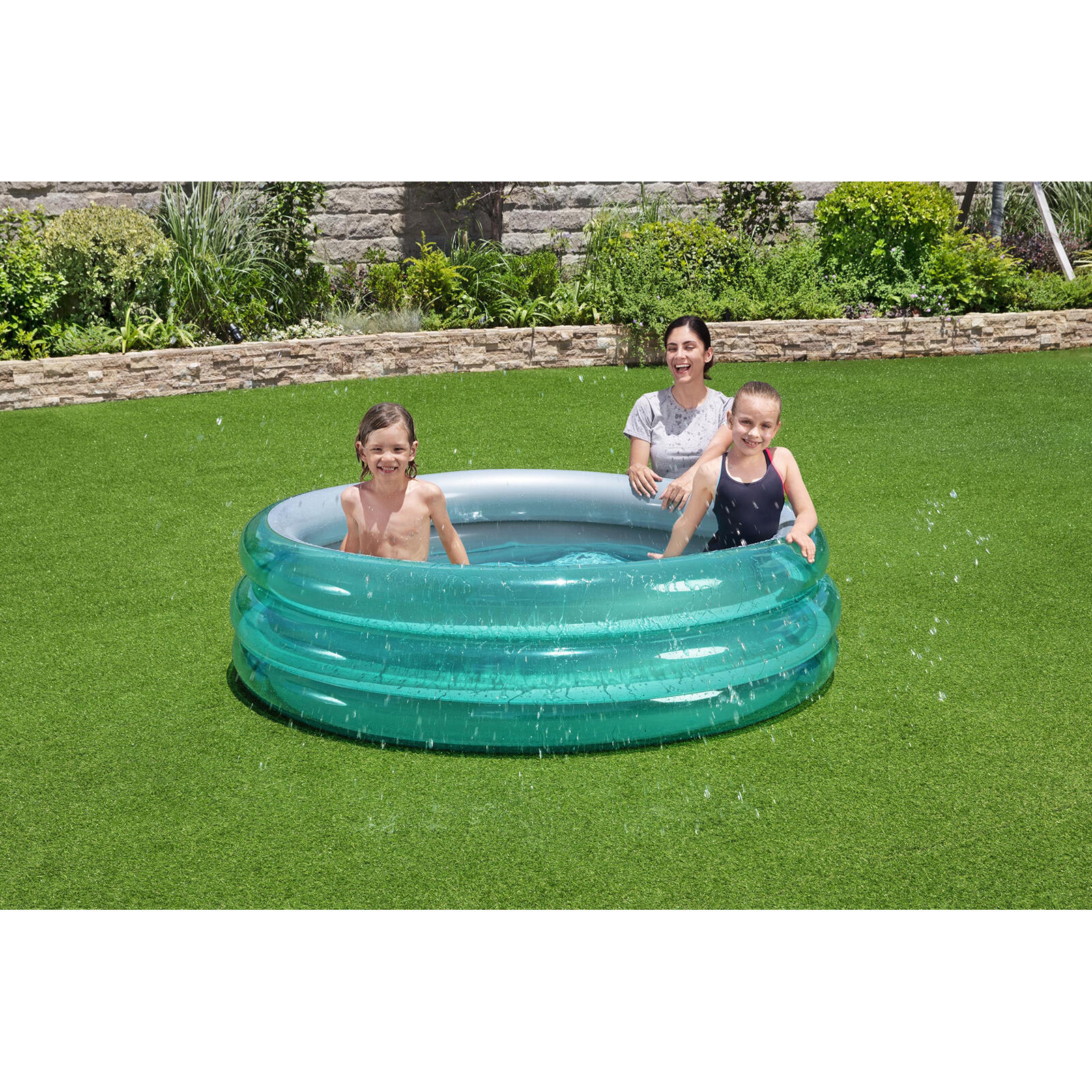 Piscina gonfiabile Bestway Big Metallic 5/8