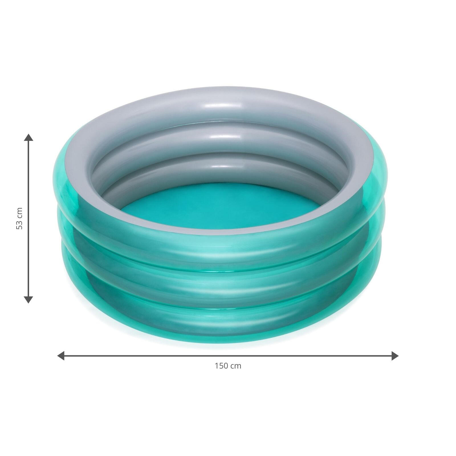 Piscina Hinchable Autoportante Infantil Bestway 150×53 cm Diseño Big Metallic 3- 4/5