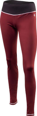 Dames leggings klimatex iris bruin, m - ademend & flexibel