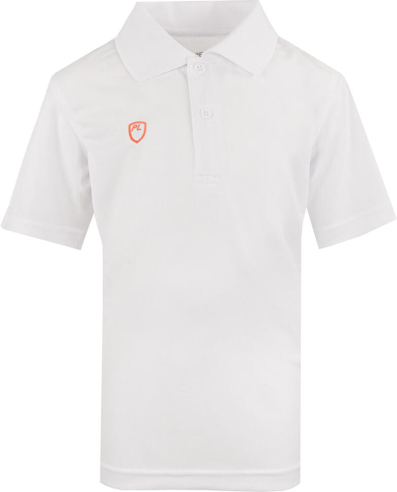Dziecięcy Polo Shirt PlayerLayer Victory Biały 110-116 - Wygodny i Trwały