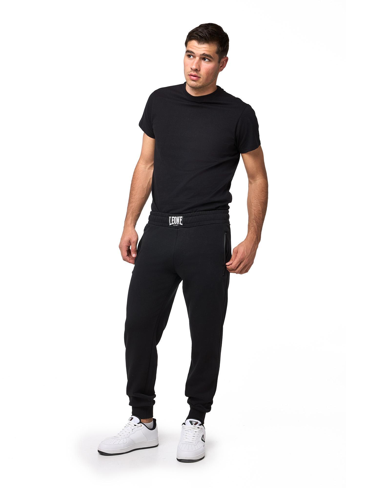 Pantalon de sport homme Leone B&W avec poches zippées 2/6
