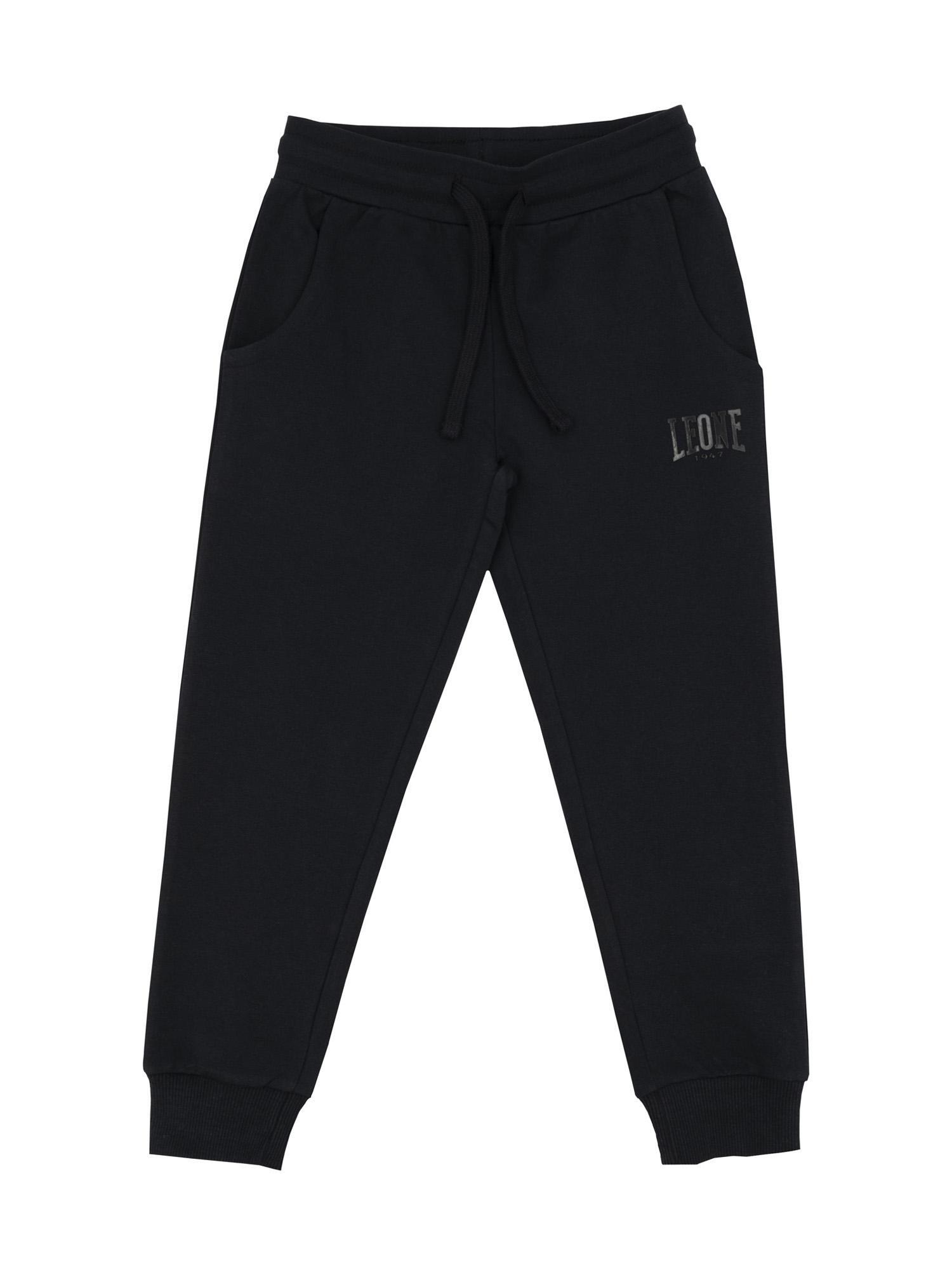 Bas de survêtement noirs pour filles 1/2