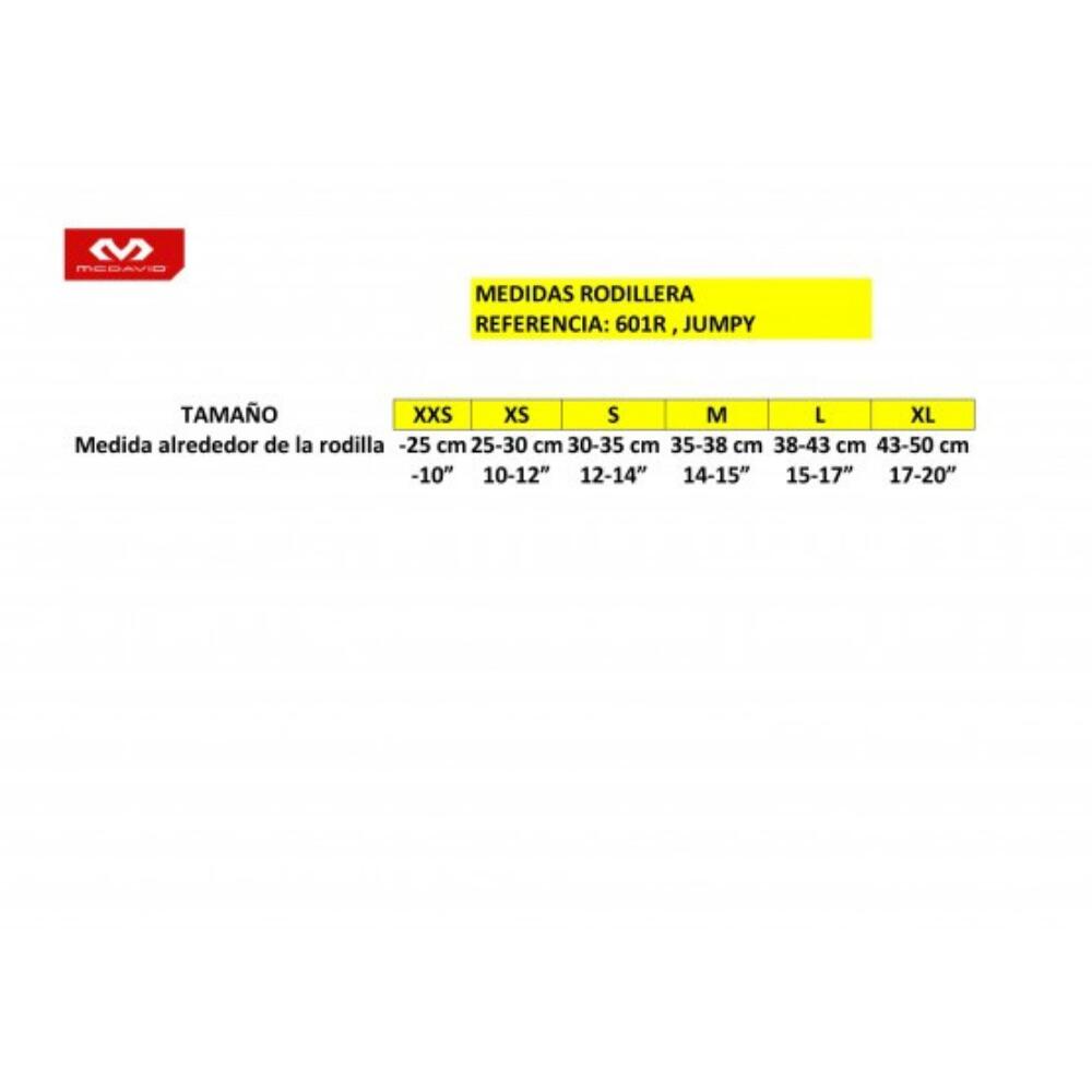 Protección de rodilla para voleibol McDavid 601R. 2/2