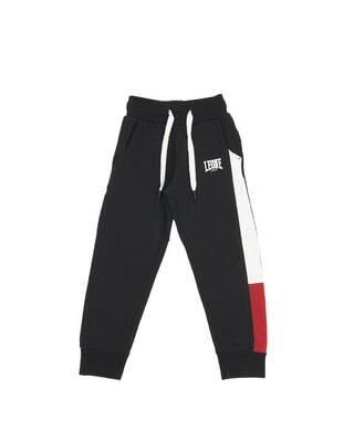 Pantaloni in Felpe da bambino con banda bicolor Junior Class