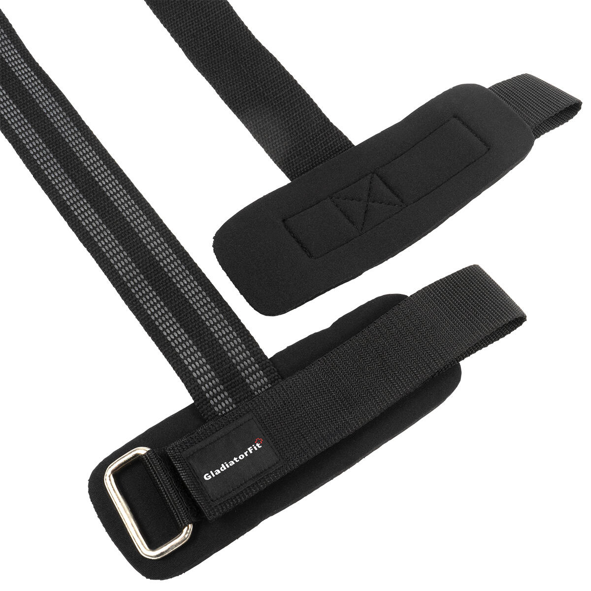 Hebebänder / Zugbänder "Lifting Straps" Muskelaufbau GladiatorFit (Satz von 2) 3/5