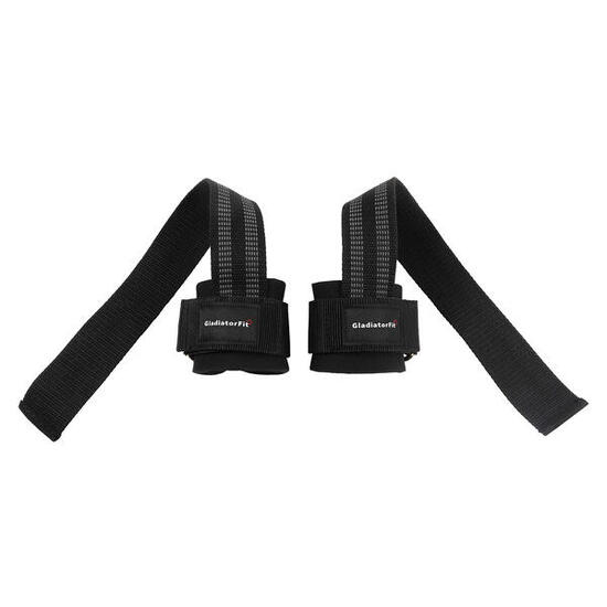 Hebebänder / Zugbänder "Lifting Straps" Muskelaufbau GladiatorFit (Satz von 2)