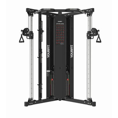 Functional trainer met 2 gewichtstorens van 90kg