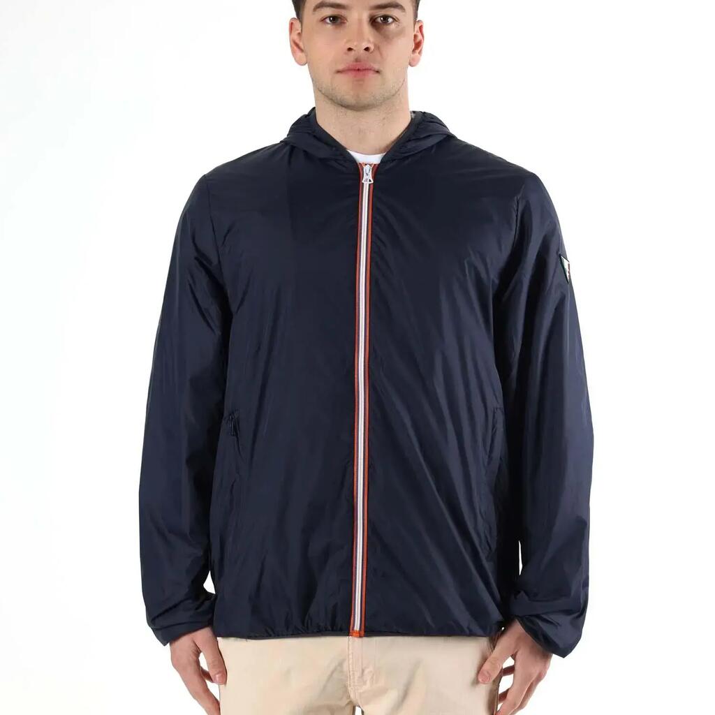 Waterproof Jacket with Hood and Zip Leone 1947