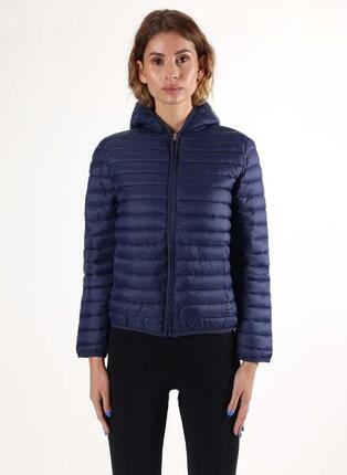 Veste de printemps Leone Basic pour femme, avec capuche et fermeture éclair